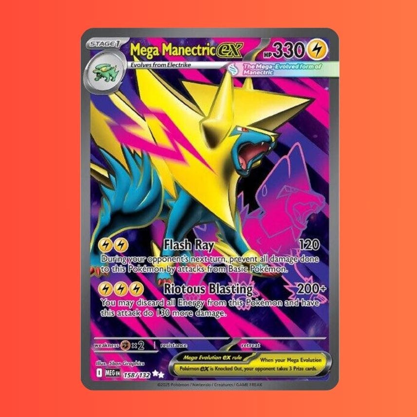 Mega Manectric Ex 158/132